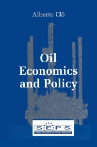 Cover image: Oil Economics and Policy 9780792379065