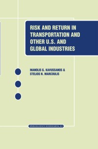 Omslagafbeelding: Risk and Return in Transportation and Other US and Global Industries 9780792373568