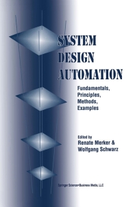 Omslagafbeelding: System Design Automation 1st edition 9781441948861