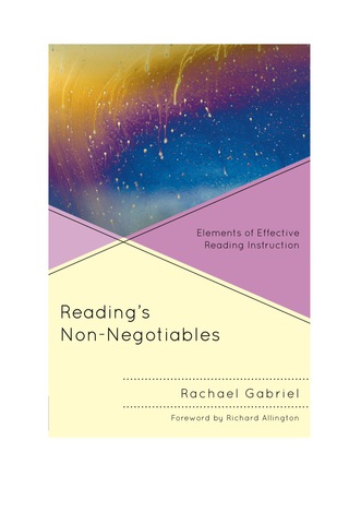 Cover image: Reading’s Non-Negotiables 9781475801156