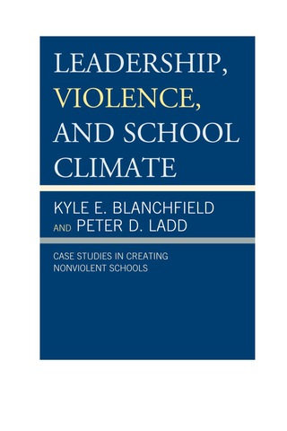Cover image: Leadership, Violence, and School Climate 9781475801712