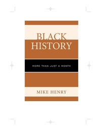 Cover image: Black History 9781475802603