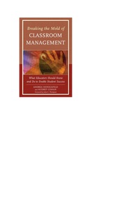 Imagen de portada: Breaking the Mold of Classroom Management 9781475803488