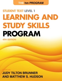 Imagen de portada: The hm Learning and Study Skills Program 4th edition 9781475803839