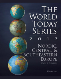 Cover image: Nordic, Central, and Southeastern Europe 2013 13th edition 9781475804881