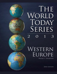 Cover image: Western Europe 2013 32nd edition 9781475805055