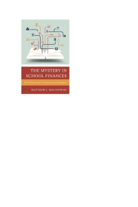 Omslagafbeelding: The Mystery in School Finances 9781475809886