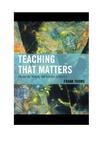 Cover image: Teaching that Matters 9781475814125