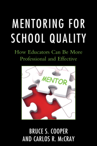 Titelbild: Mentoring for School Quality 9781475817997