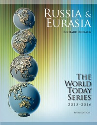 Imagen de portada: Russia and Eurasia 2015-2016 46th edition 9781475818765