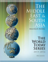 Cover image: The Middle East and South Asia 2015-2016 49th edition 9781475818789