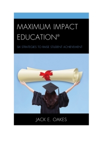 Titelbild: Maximum Impact Education 9781475820089