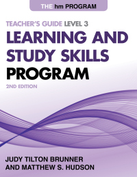 Imagen de portada: The HM Learning and Study Skills Program 2nd edition 9781475821635