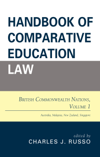 Omslagafbeelding: Handbook of Comparative Education Law 9781475821673