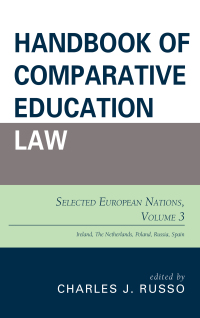 Omslagafbeelding: Handbook of Comparative Education Law 9781475821710