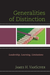 Cover image: Generalities of Distinction 9781475822410