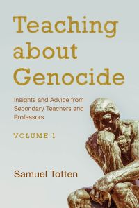Imagen de portada: Teaching about Genocide 9781475825466