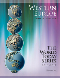 Imagen de portada: Western Europe 2016-2017 35th edition 9781475829044