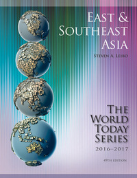 Immagine di copertina: East and Southeast Asia 2016-2017 49th edition 9781475829068