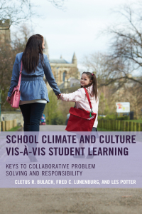 Cover image: School Climate and Culture vis-à-vis Student Learning 9781475829228