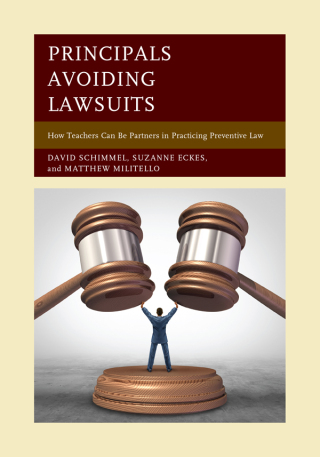 Cover image: Principals Avoiding Lawsuits 9781475831184