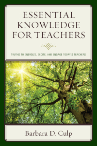 Cover image: Essential Knowledge for Teachers 9781475831320