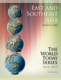 صورة الغلاف: East and Southeast Asia 2018-2019 51st edition 9781475841824