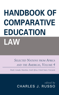 Titelbild: Handbook of Comparative Education Law 9781475851427