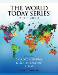 Omslagafbeelding: Nordic, Central, and Southeastern Europe 2019-2020 19th edition 9781475851793