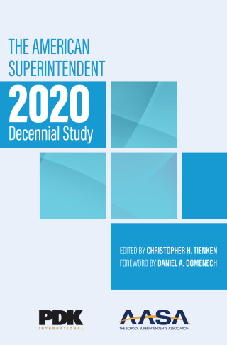 Cover image: American Superintendent 2020 Decennial Study 9781475858471