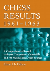 Cover image: Chess Results, 1961-1963 9780786475728