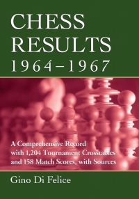 Cover image: Chess Results, 1964-1967 9780786475735