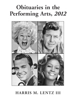 Imagen de portada: Obituaries in the Performing Arts, 2012 9780786470631