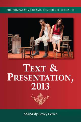Cover image: Text & Presentation, 2013 9780786478934