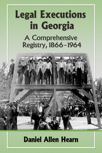 Cover image: Legal Executions in Georgia 9780786498697