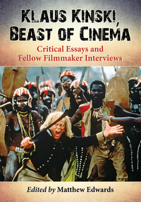 Imagen de portada: Klaus Kinski, Beast of Cinema 9780786498970