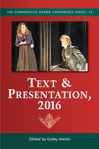 Cover image: Text & Presentation, 2016 9781476663357