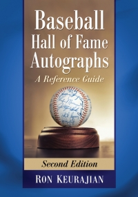 Imagen de portada: Baseball Hall of Fame Autographs 9781476671406