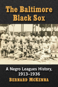 Cover image: The Baltimore Black Sox 9781476677712