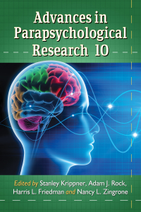 صورة الغلاف: Advances in Parapsychological Research 10 9780786477920