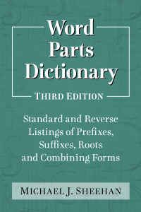 表紙画像: Word Parts Dictionary 9780786494347