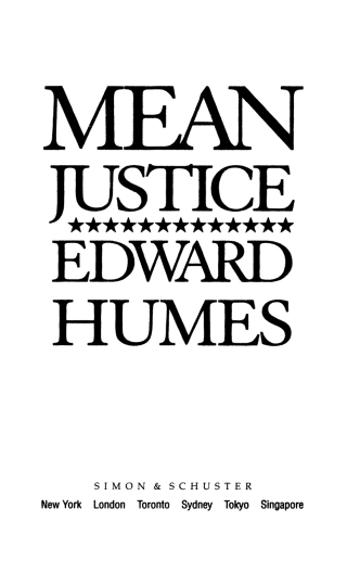 Cover image: Mean Justice 9781476702674