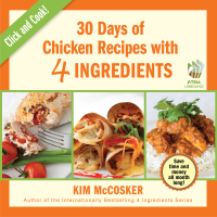 Cover image: 30 Days of Chicken Recipes with 4 Ingredients