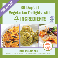 Cover image: 30 Days of Vegetarian Delights with 4 Ingredients