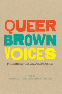 Imagen de portada: Queer Brown Voices 9781477307304