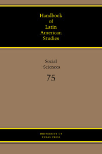 Omslagafbeelding: Handbook of Latin American Studies, Vol. 75 9781477322789