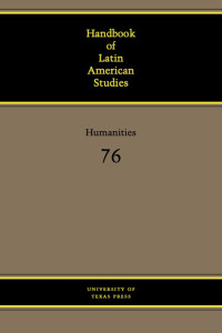 Titelbild: Handbook of Latin American Studies, Vol. 76 9781477322796