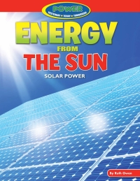 Cover image: Energy from the Sun 9781477702703
