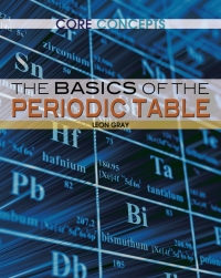 Imagen de portada: The Basics of the Periodic Table 9781477727126