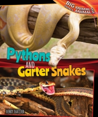 صورة الغلاف: Pythons and Garter Snakes 9781477761106